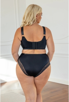 KrisLine Noa black procomfort biustonosz bezfiszbinowy soft
