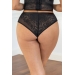 KrisLine Noa black stringo-szorty
