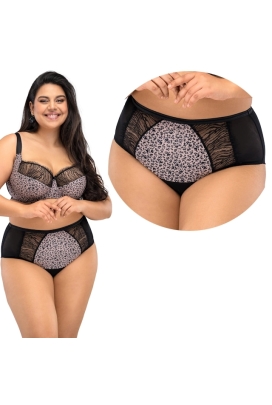 Nessa Celesta beż kwiaty N02 figi wysokie