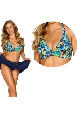 Lupo Cristina granat monstera braletka biustonosz do stroju kąpielowego