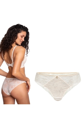 Agio 6353 ecru figi bikini do biustonosza 9351