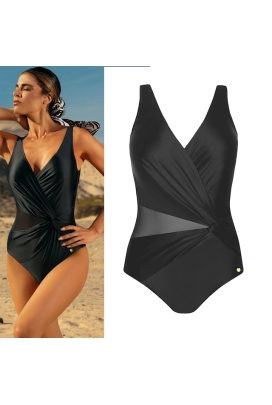 Self 26 1006XV1LS14 19 Lustre czerń strój kąpielowy jednoczęściowy usztywniony