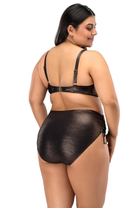 Nessa Lipsi miedziany N02 figi z troczkami do stroju kąpielowego