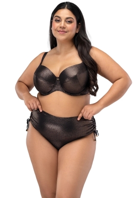 Nessa Lipsi miedziany N02 figi z troczkami do stroju kąpielowego