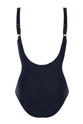 Self 26 1069V2MG6 1 Margarita granat beż groszki strój kąpielowy jednoczęściowy soft