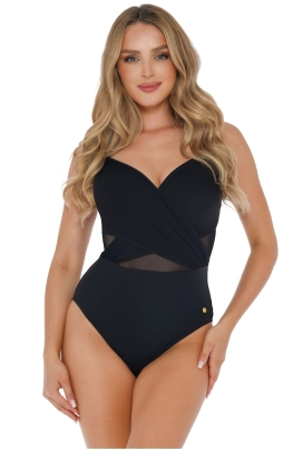 Self 26 964V1BL1 19 Belize czerń  strój kąpielowy jednoczęściowy usztywniony