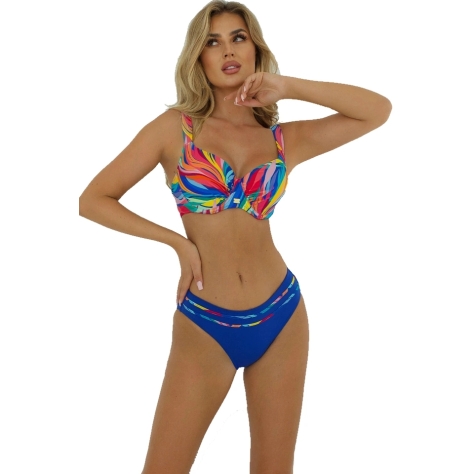 Self 26 S995V1LN6 Larnaca 6 Multi Kwiaty dwuczęściowy strój kąpielowy