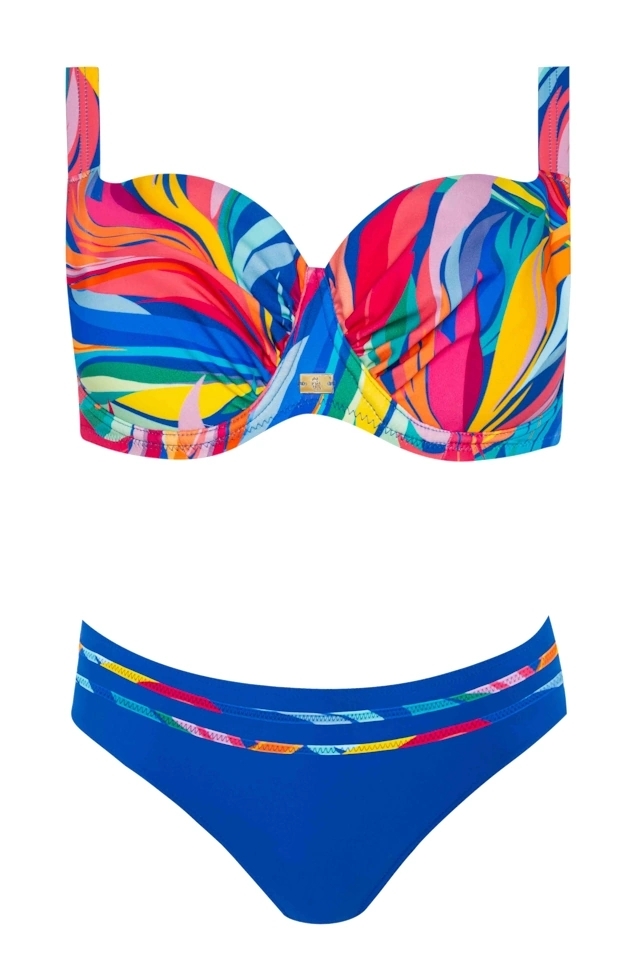 Self 26 995V1LN6 Larnaca 6 Multi Kwiaty dwuczęściowy strój kąpielowy