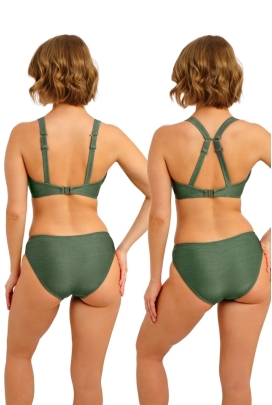 Freya Arizona Wave fern soft high apex biustonosz do stroju kąpielowego