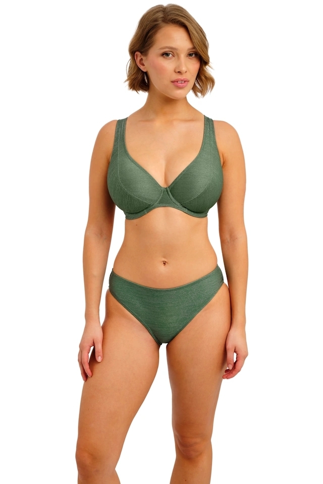 Freya Arizona Wave fern soft high apex biustonosz do stroju kąpielowego