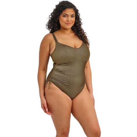 Elomi Sunset Shimmer gold rush jednoczęściowy strój kąpielowy soft bez fiszbin