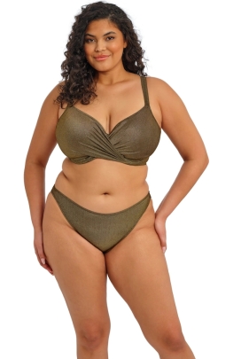 Elomi Sunset Shimmer gold rush figi bikini do stroju kąpielowego