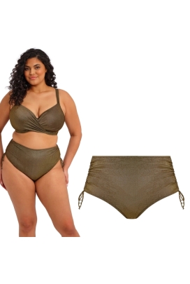 Elomi Sunset Shimmer gold rush figi wysokie z troczkami do stroju kąpielowego