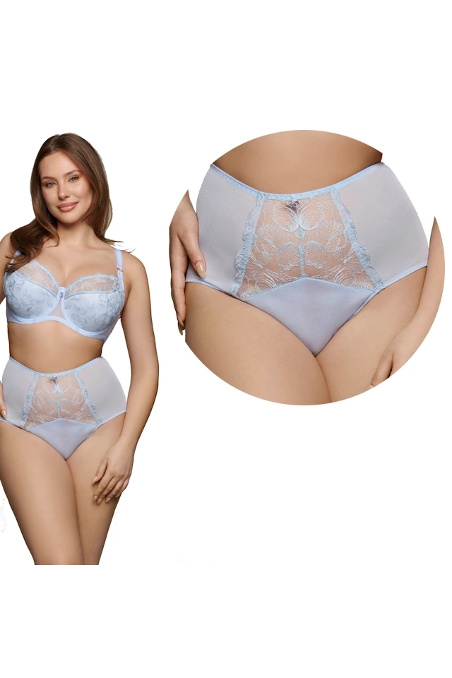 Dalia Celine błękitny figi maxi