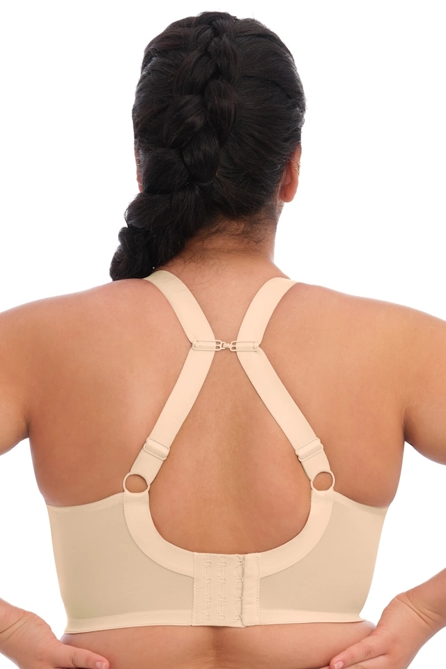 Elomi Sport Energise nude biustonosz sportowy soft full cup