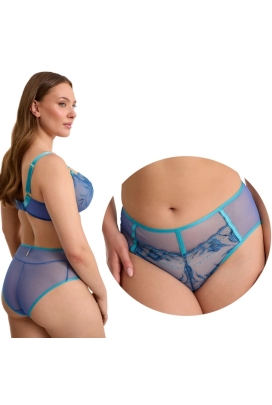 Ewa Bien Nuria niebieski C125 figi wysokie