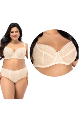 Nessa Renee ecru biustonosz soft