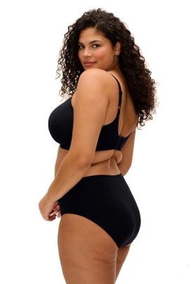 Elomi Smooth 4565 black figi wysokie