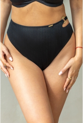 KrisLine Bora Bora black brazyliany wysokie do stroju kąpielowego