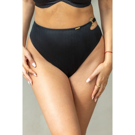 KrisLine Bora Bora black brazyliany wysokie do stroju kąpielowego