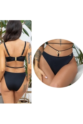 KrisLine Bora Bora black figi klasyczne do stroju kąpielowego