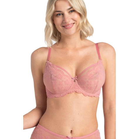 Samanta Rose różowy A123 biustonosz soft