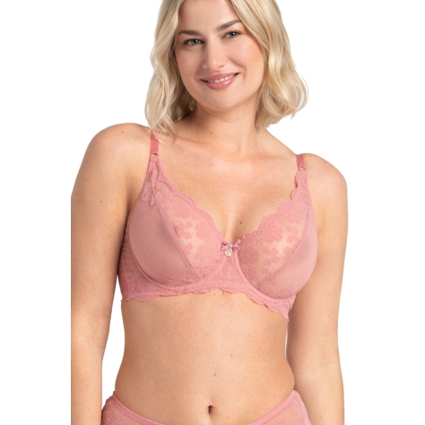 Samanta Rose różowy A144 biustonosz soft