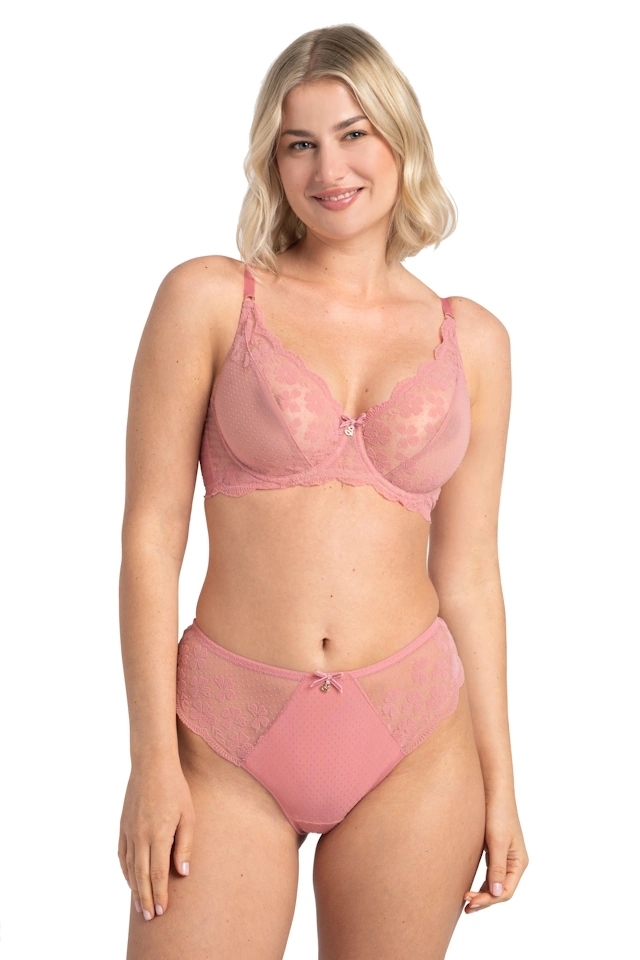 Samanta Rose różany C400 stringi