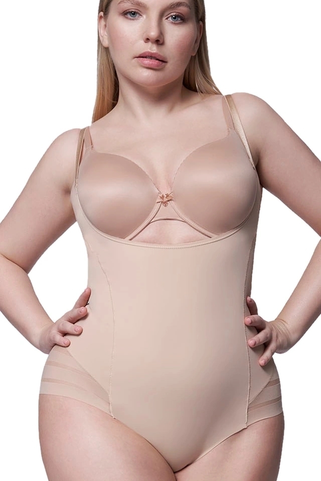 Julimex 119 body pod biust modelujące beżowe