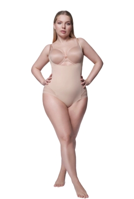 Julimex 119 body pod biust modelujące beżowe