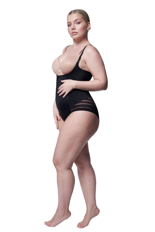 Julimex 119 body pod biust modelujące czarne