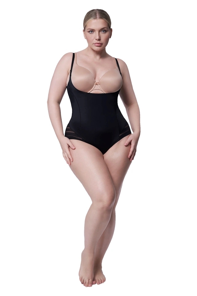 Julimex 119 body pod biust modelujące czarne