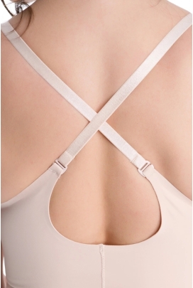 Julimex 219 body pod biust modelujące beżowe