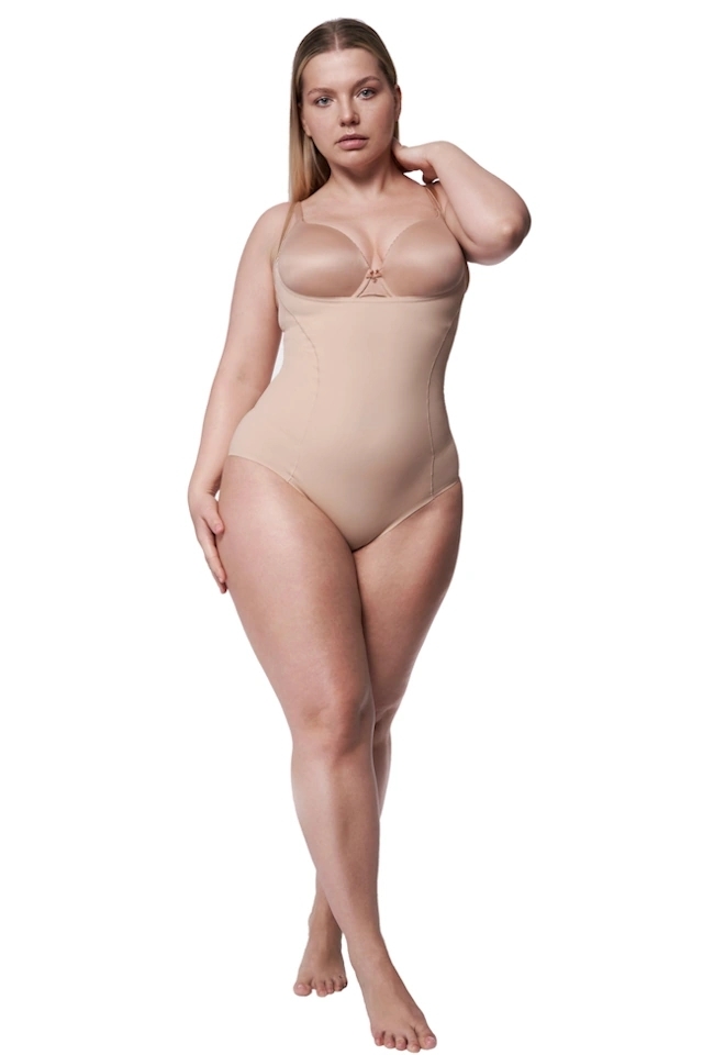 Julimex 219 body pod biust modelujące beżowe