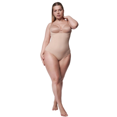 Julimex 219 body pod biust modelujące beżowe