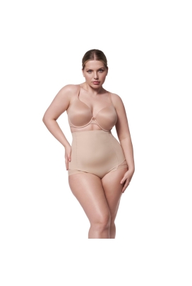 Julimex 141 figi wysoka talia modelujące beżowe