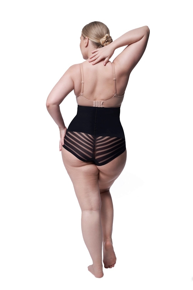 Julimex 141 figi wysoka talia modelujące czarne