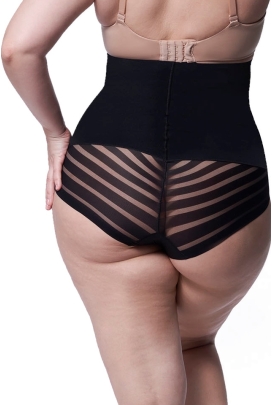 Julimex 141 figi wysoka talia modelujące czarne