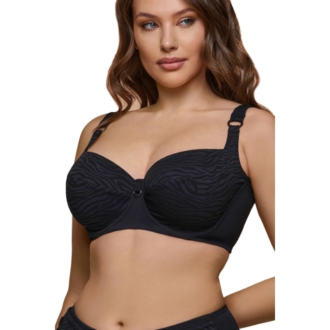 Dalia Anthracite grafitowy 2cz K26 biustonosz soft do stroju kąpielowego