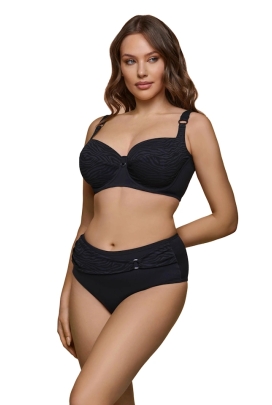 Dalia Anthracite grafitowy 2cz K26 biustonosz soft do stroju kąpielowego