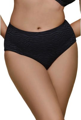 Dalia Anthracite grafitowy  figi maxi gładkie do stroju kąpielowego