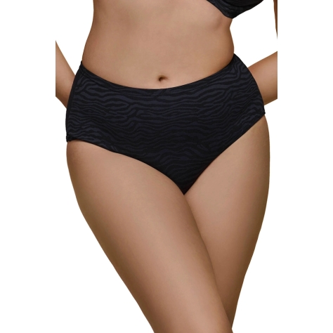 Dalia Anthracite grafitowy  figi maxi gładkie do stroju kąpielowego