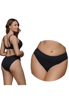 Dalia Anthracite grafitowy  figi midi do stroju kąpielowego