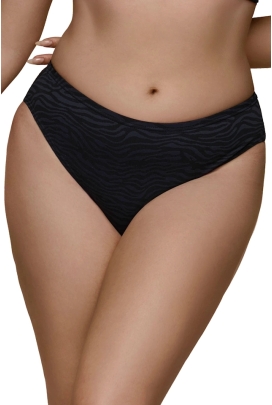 Dalia Anthracite grafitowy  figi midi do stroju kąpielowego