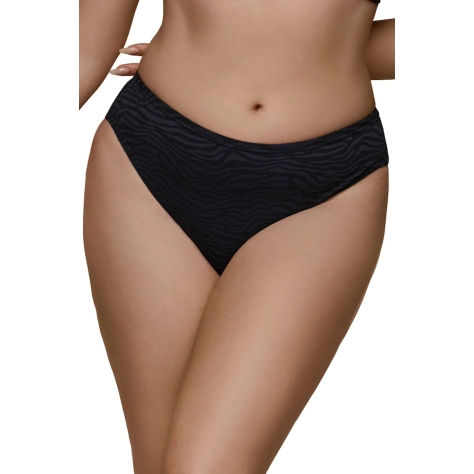 Dalia Anthracite grafitowy  figi midi do stroju kąpielowego