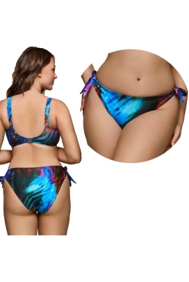 Dalia Coral multi print figi mini majtki do stroju kąpielowego