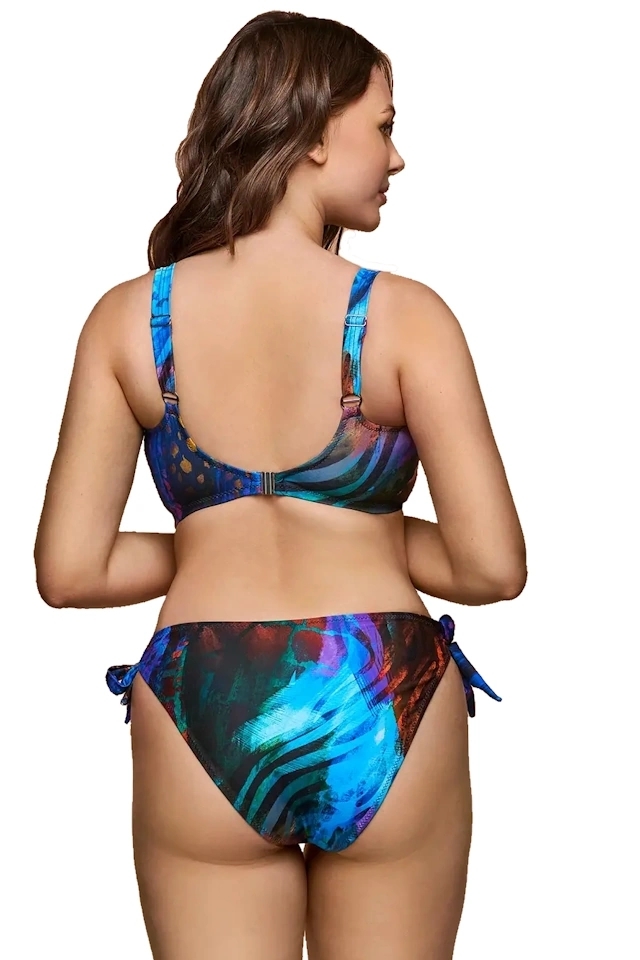 Dalia Coral multi print figi mini majtki do stroju kąpielowego