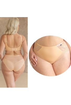 KrisLine Nel beige figi midi