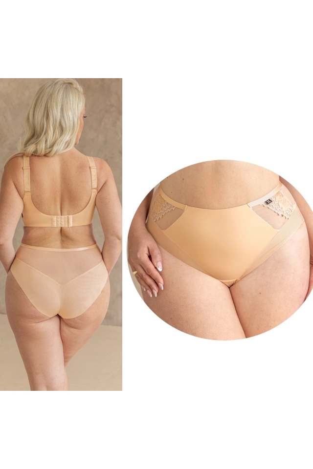 KrisLine Nel beige figi midi