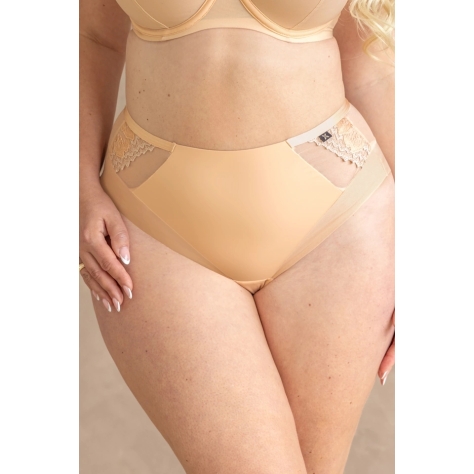 KrisLine Nel beige figi midi